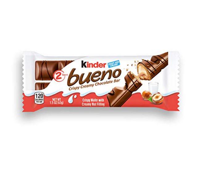 Kẹo sôcôla sữa kinder bueno kẹo hạt phỉ 43g