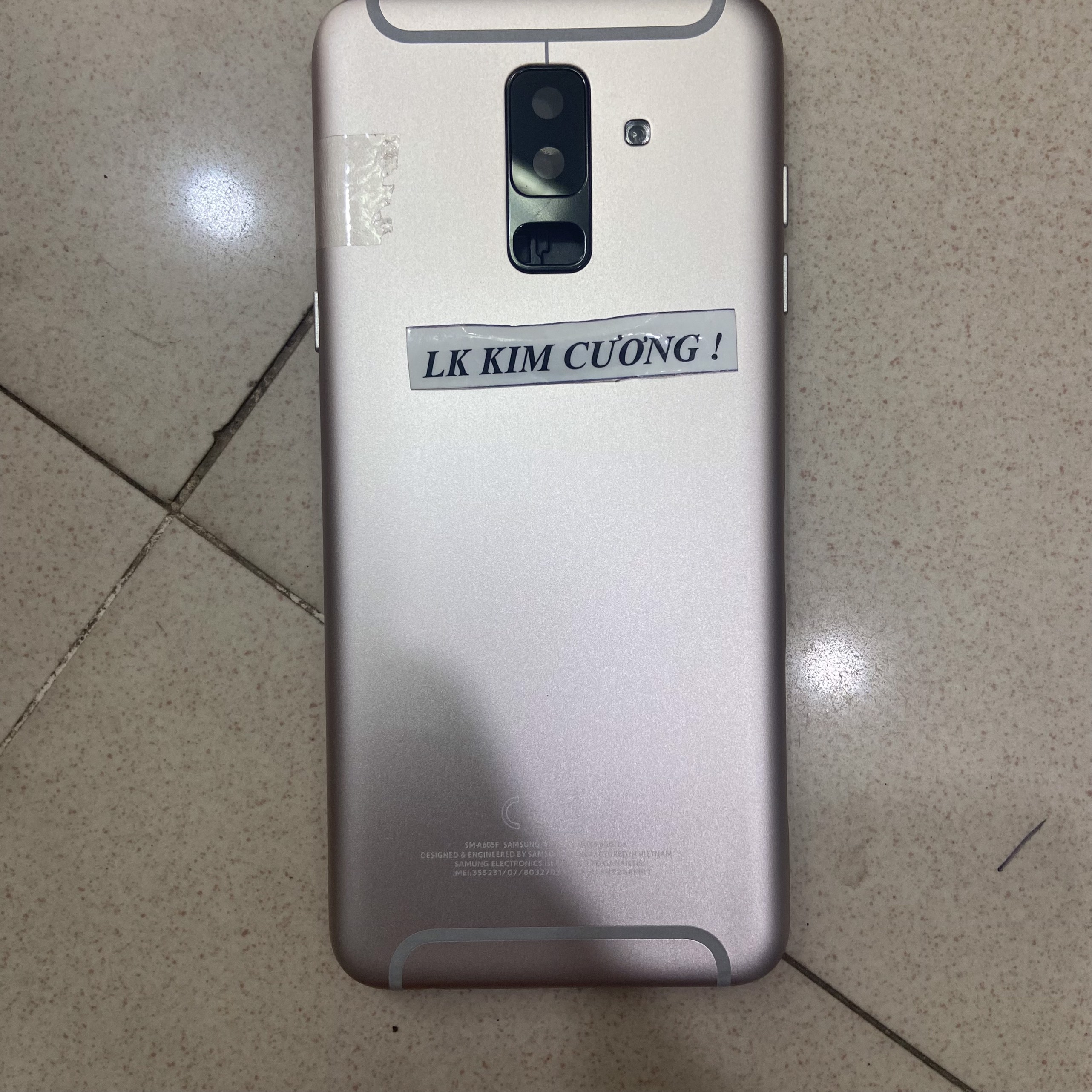 Bộ vỏ samsung j7 prime