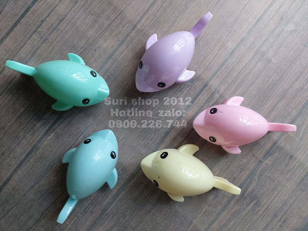01 Chuốt bút chì hình cá heo dễ thương