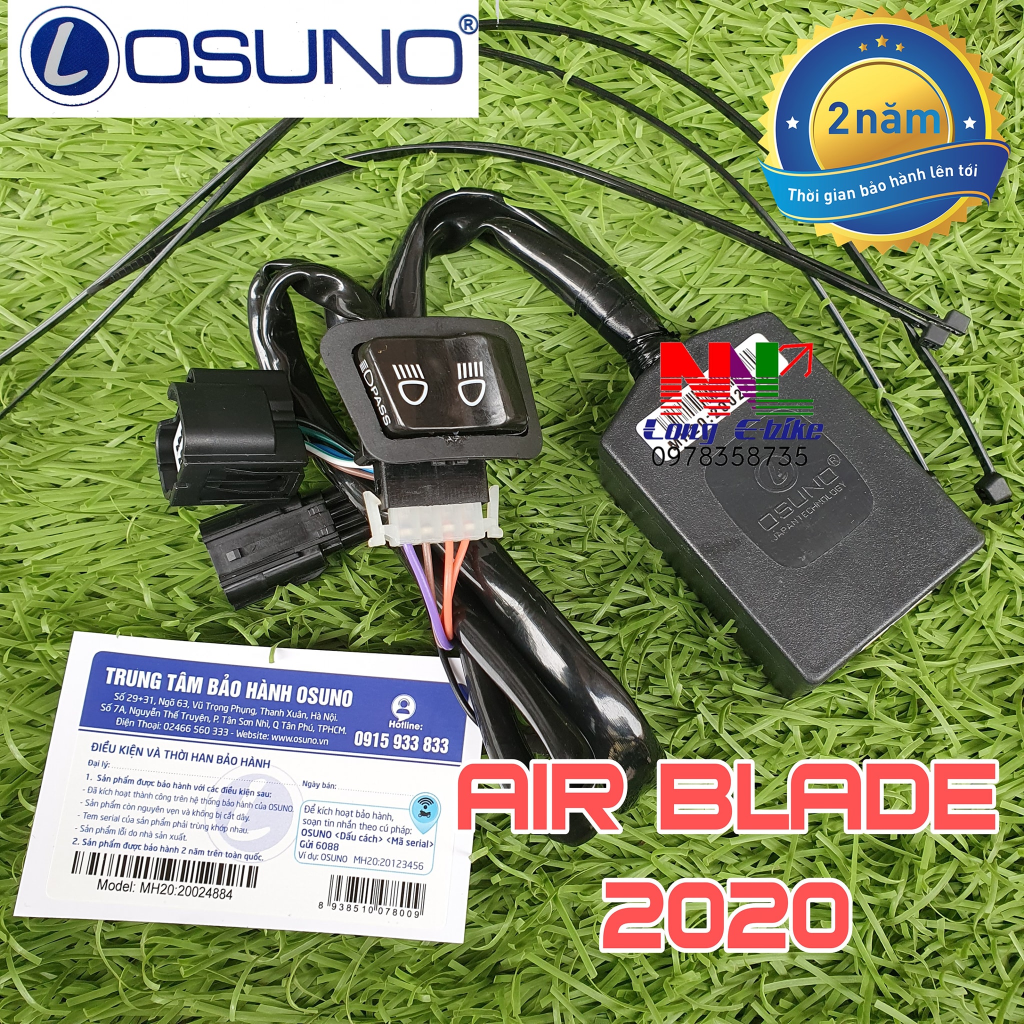 ( 2 NĂ BH ) mạch tắt đèn pha air blade 2020