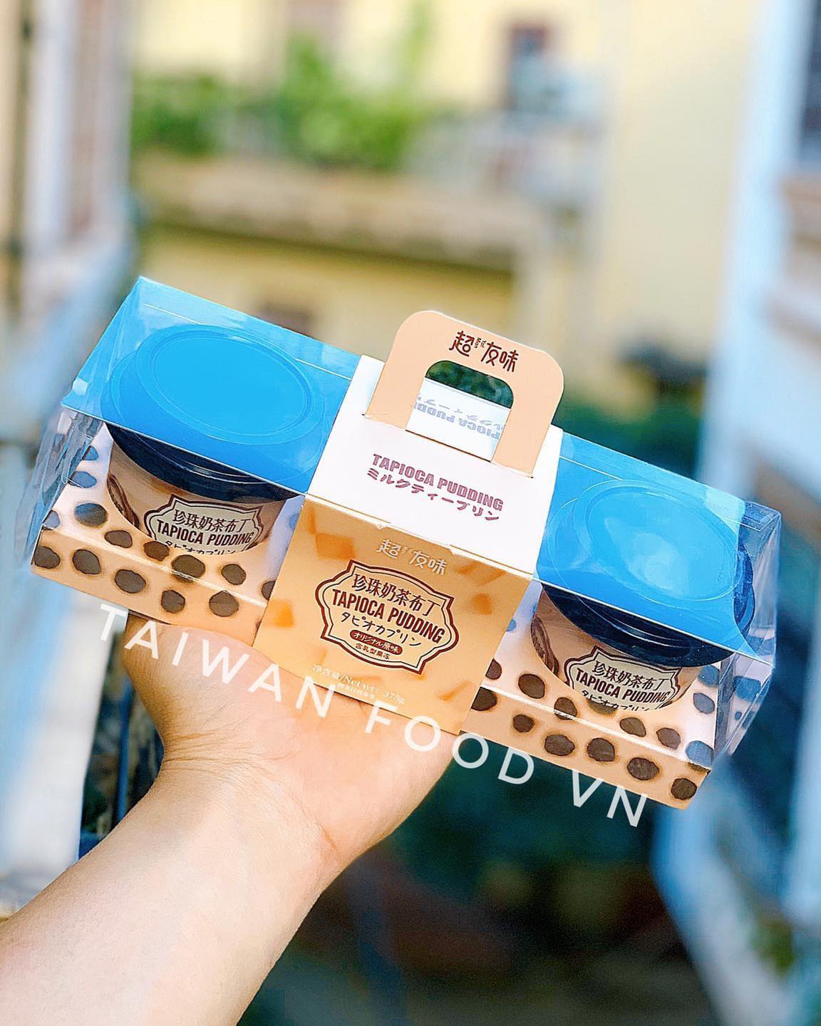 [ Sẵn hàng ] 1 lốc 3 hộp Thạch PUDDING TRÂN CHÂU TRÀ SỮA TAPIOCA