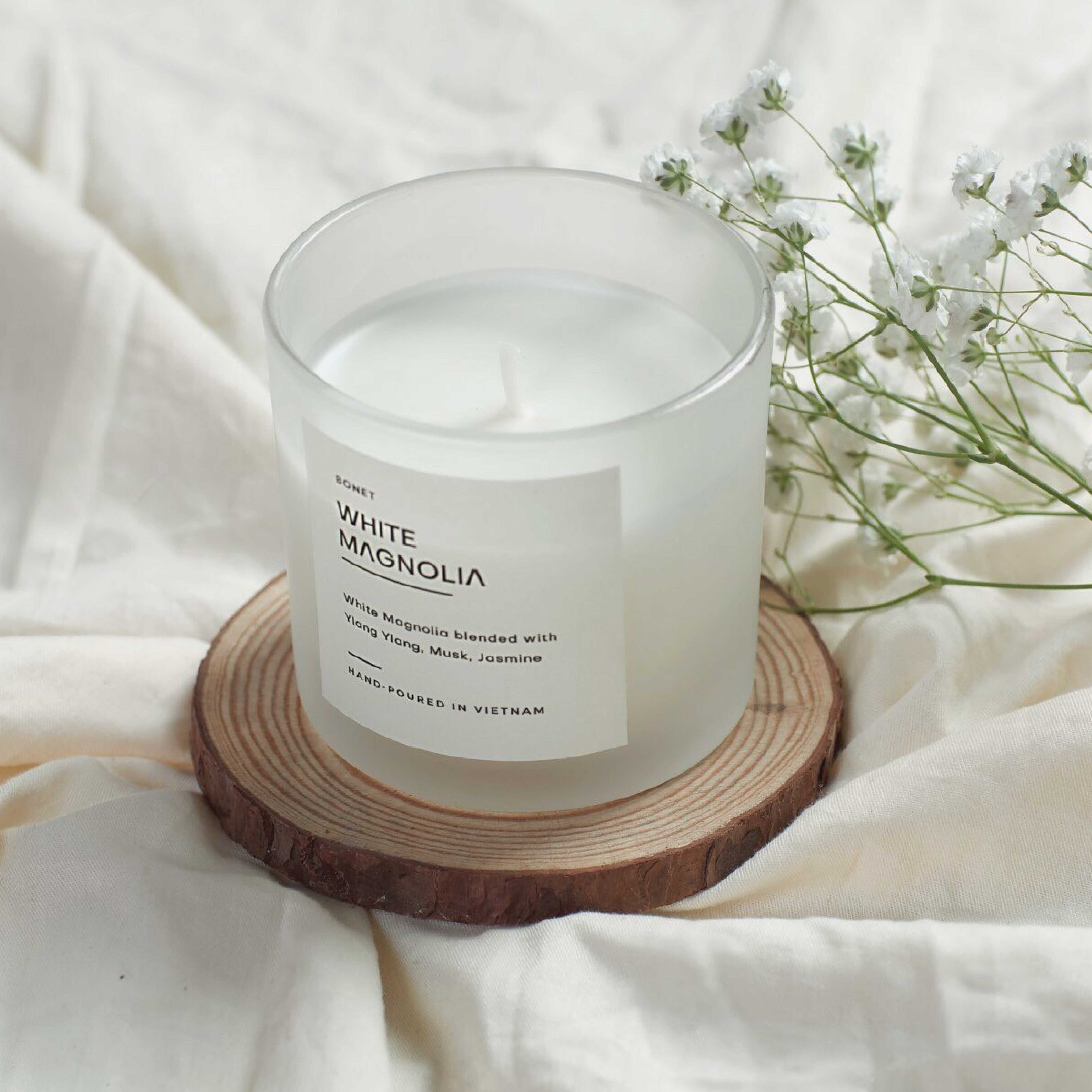 NẾN THƠM BONET HƯƠNG WHITE MAGNOLIA