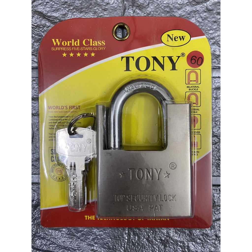 Khóa tony trống cắt 6 phân
