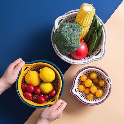 Bộ 6 Rỗ Nhựa Tiện Dụng