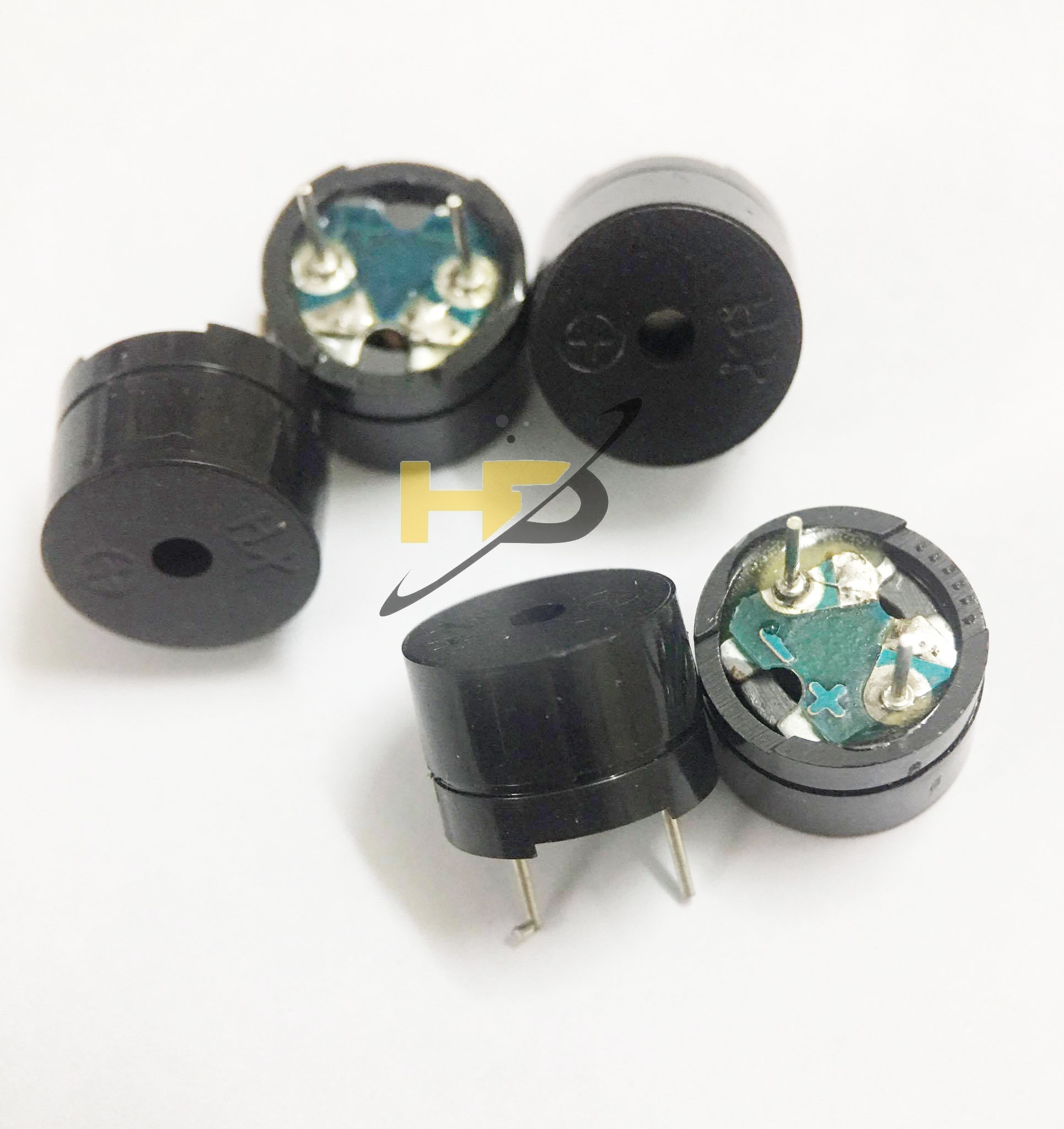 Linh Kiện Điện Tử, Combo 5 Còi Xung 8.5x12MM 1.5V Dùng Cho Mạch Bếp Từ