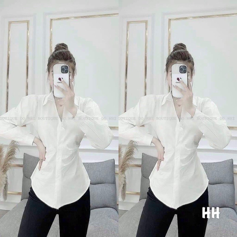 ÁO SƠ MI ĐŨI DÚM EO DH66