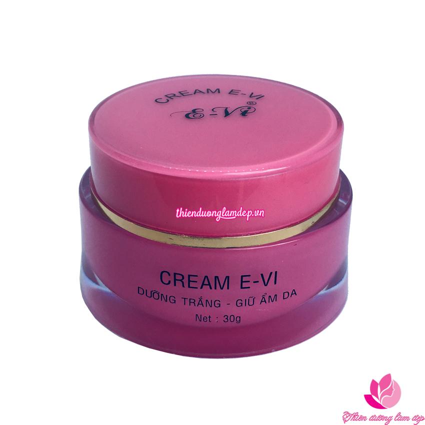 Mỹ Phẩm E-VI - Kem dưỡng trắng, Giữ ẩm da (30g)
