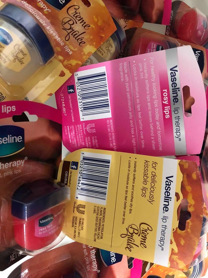 Dưỡng Môi Vasaline Lip Theraoy dạng hủ 7g
