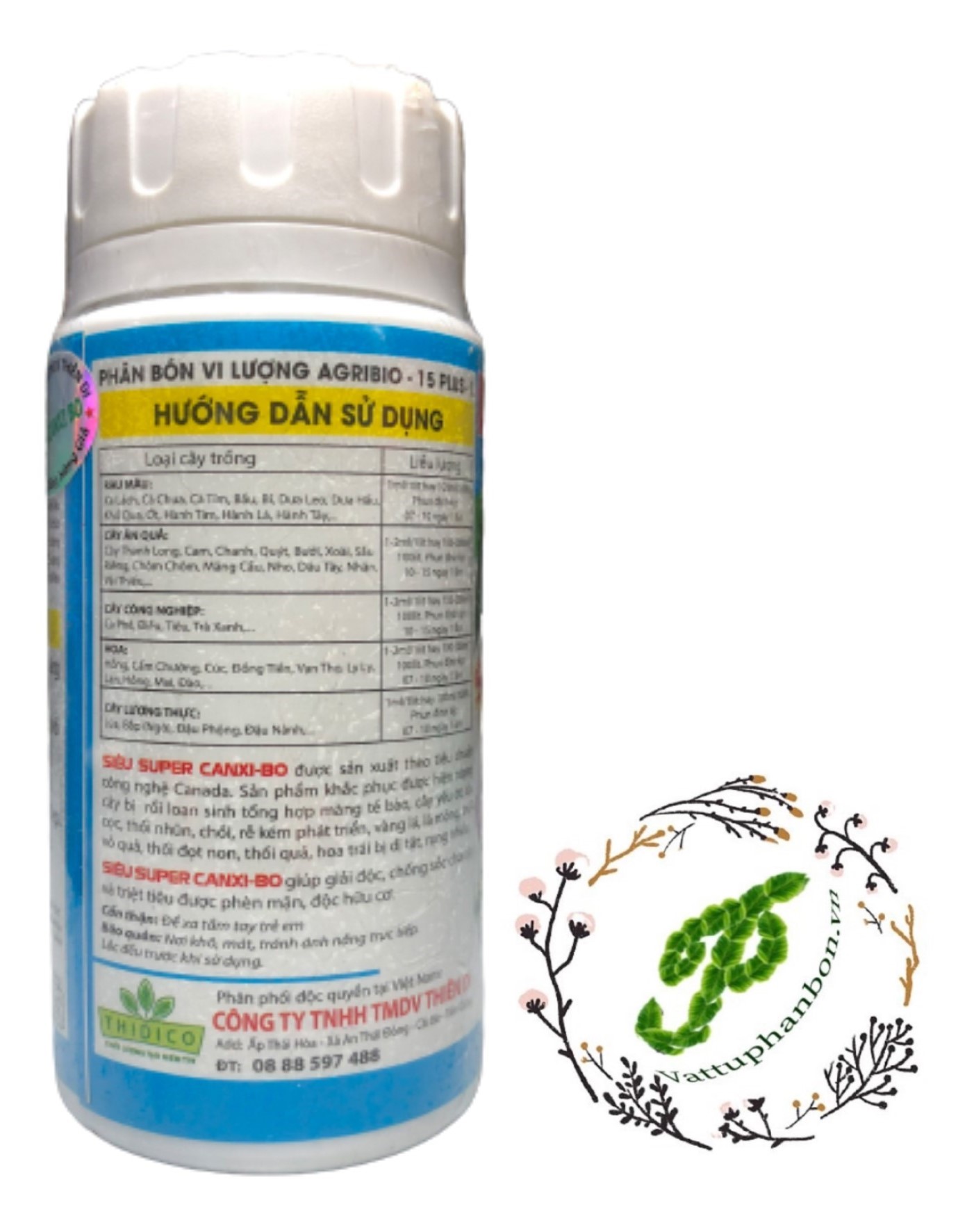 Phân Bón Siêu Canxi Bo TD Super Canxi Bo - #561A# 100ml