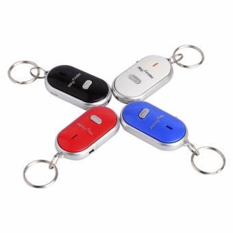 bộ 4  Móc khóa huýt sáo tìm chìa khóa thông minh Key Finder