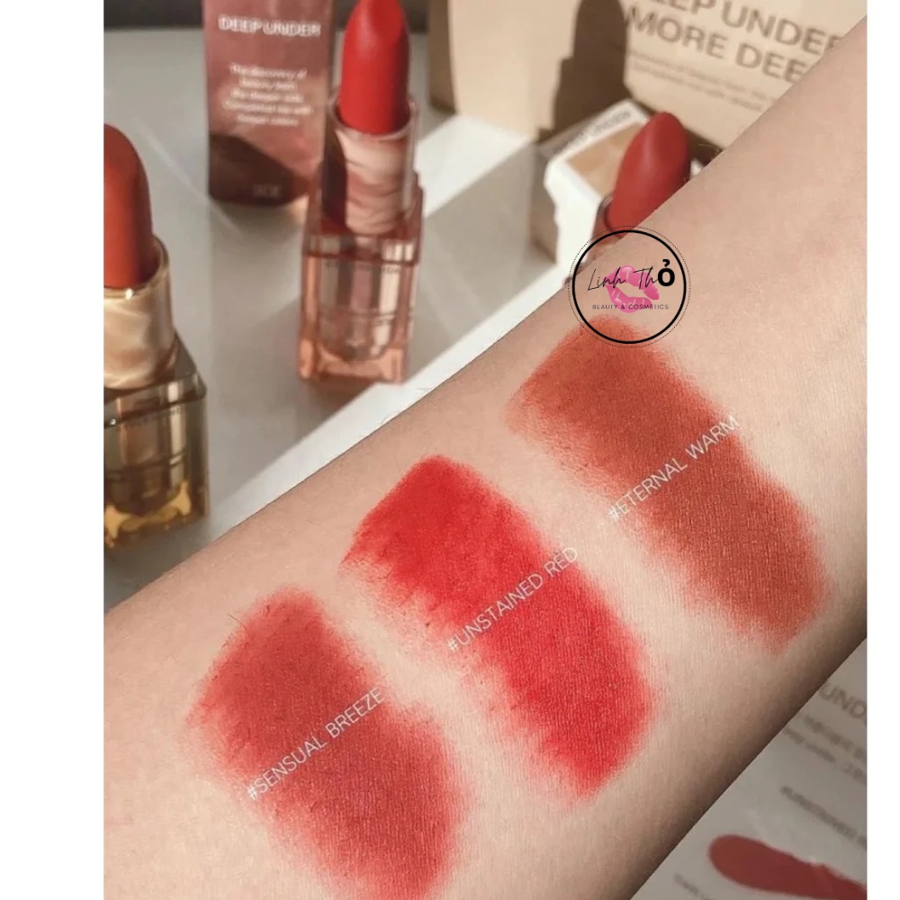 SON THỎI 3CE SOFT MATTE DEEP UNDER MORE DEEP BẢN VÂN ĐÁ Check Hidden Tag Chuẩn