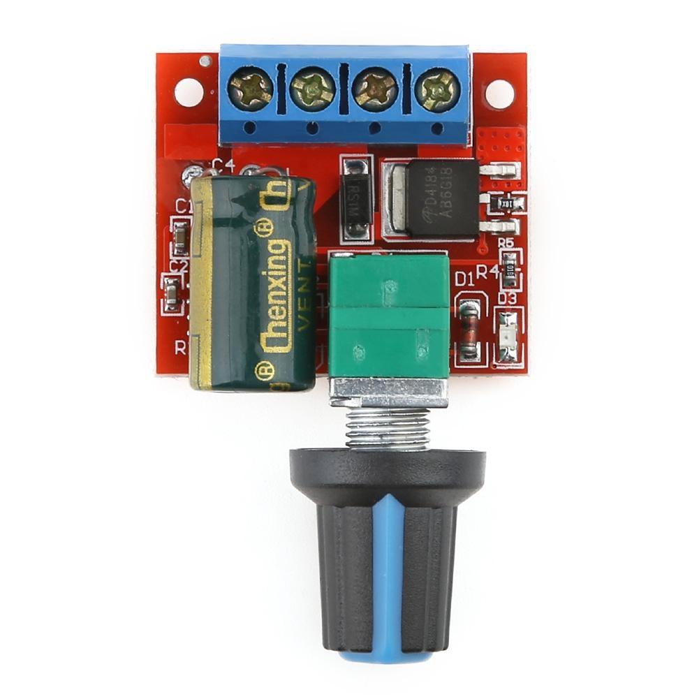 Mini 5A 90W PWM 5-28V DC-DC Motor Speed Controller Module
