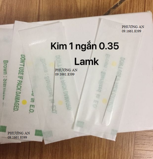 100 chiếc kim máy thần thánh, pro (Kim 1 ngắn 0,35)