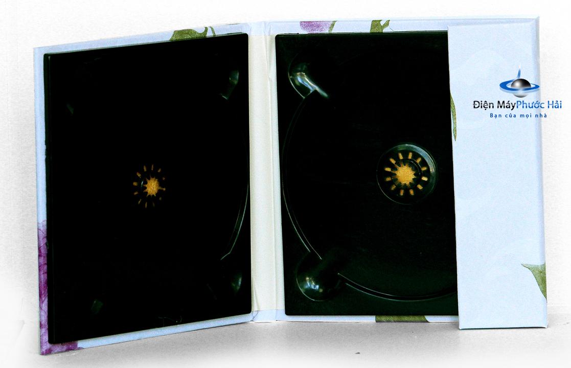 Hộp đựng đĩa CD - DVD đám cưới - loại 2 đĩa
