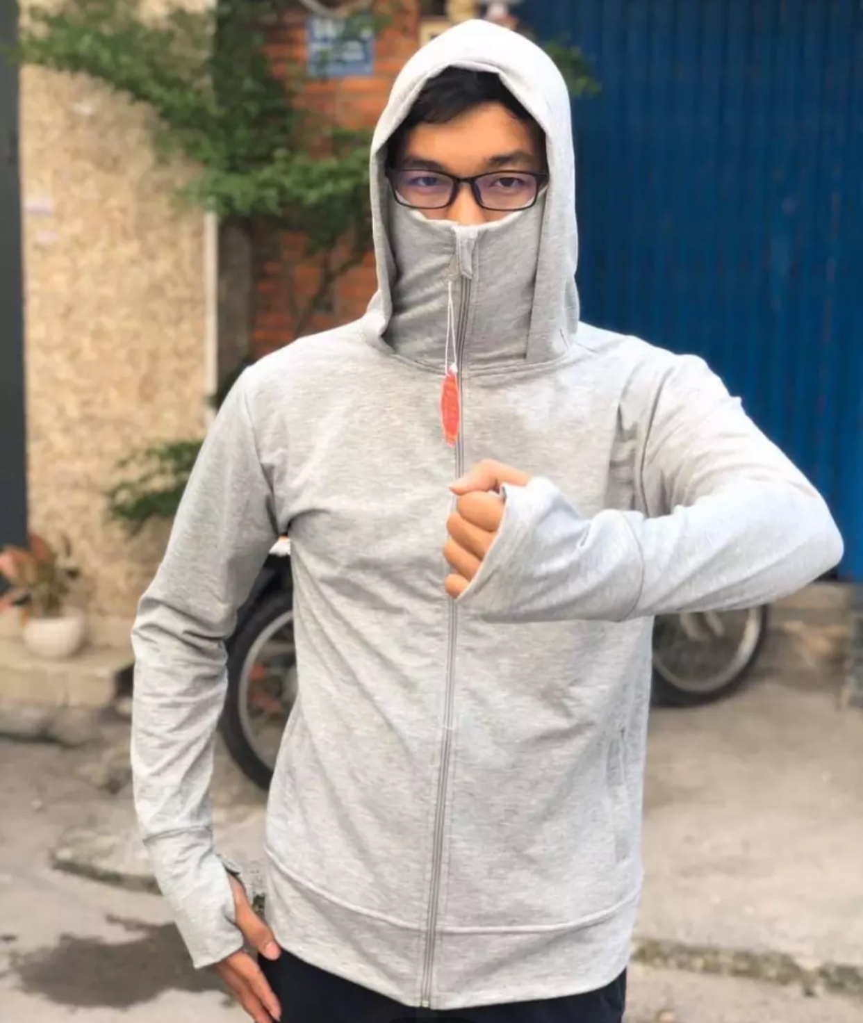 [HCM]ÁO KHOÁC CHỐNG NẮNG NAM TAY DÀI GẤU XỎ NGÓN CHỐNG NẮNG CÓ 2 TÚI TRONG TIỆN LỢI CAO CẤP