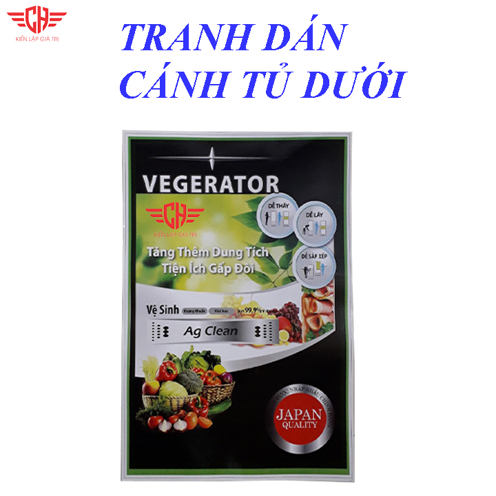 Tem dán tủ lạnh PANASONIC Khổng lồ mẫu 2