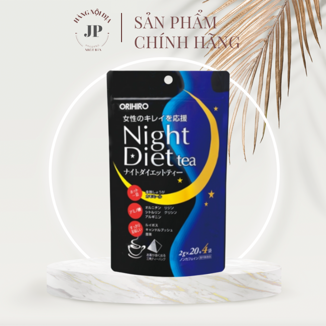 Trà Giảm Cân Night Diet Tea Orihiro 24 gói