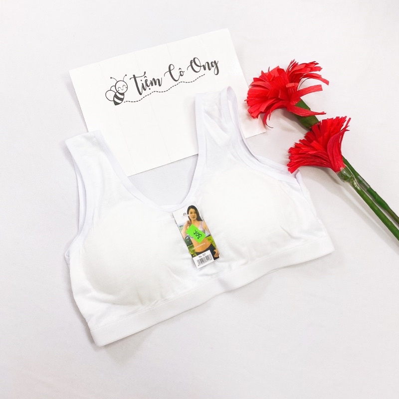 Áo lá, áo lót học sinh nữ trắng