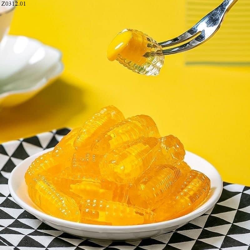 Kẹo Bắp Dẻo Trong Suốt Có Nhân Chảy