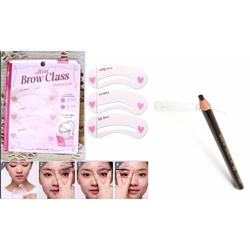 [HCM]Combo 1 Chì Xé và 1 Bộ Khung Kẻ Mày 3 Dáng