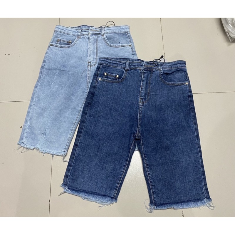[HCM]Quần jeans ngố trơn
