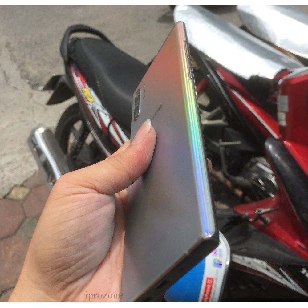 DÁN PPF NHÁM CHỐNG VÂN TAY· FULL LƯNG+VIỀN CHO SAMSUNG NOTE 10/NOTE 10 PLUS( CÓ VIDEO )