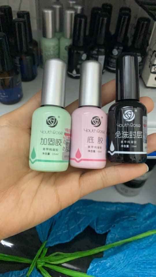 {HOẢ TỐC} Base top cứng móng hoa hồng chính hãng loại 1.