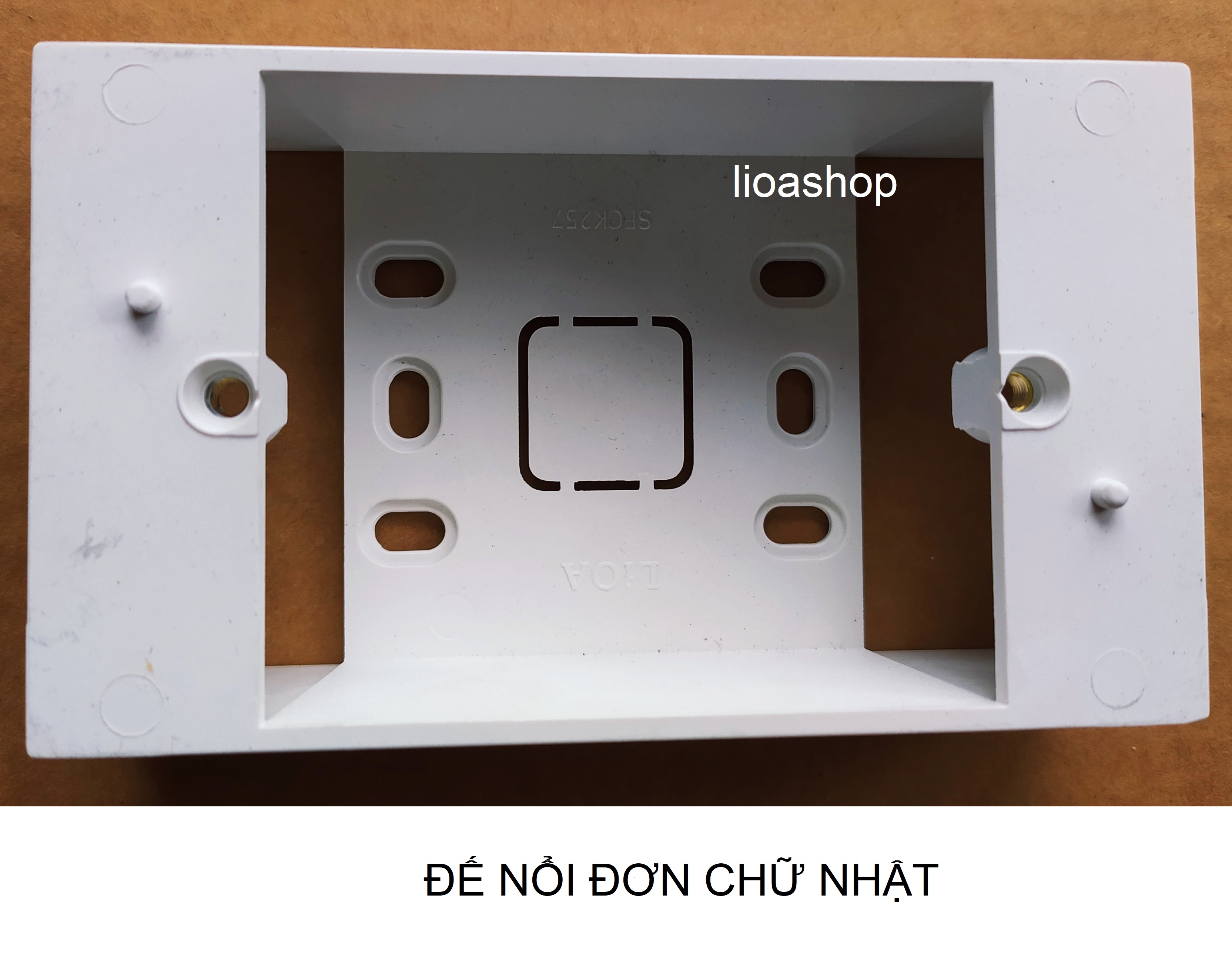 BỘ 3 ĐẾ NỔI ĐƠN CHỮ NHẬT LiOA.