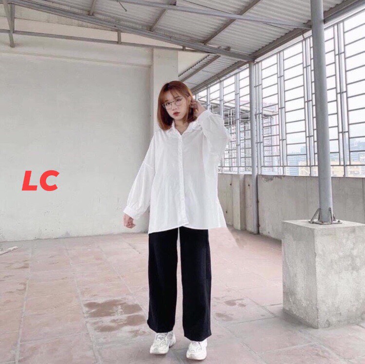 Áo sơ mi nữ dài tay, áo sơ mi đi học cute [ SMD TRƠN]