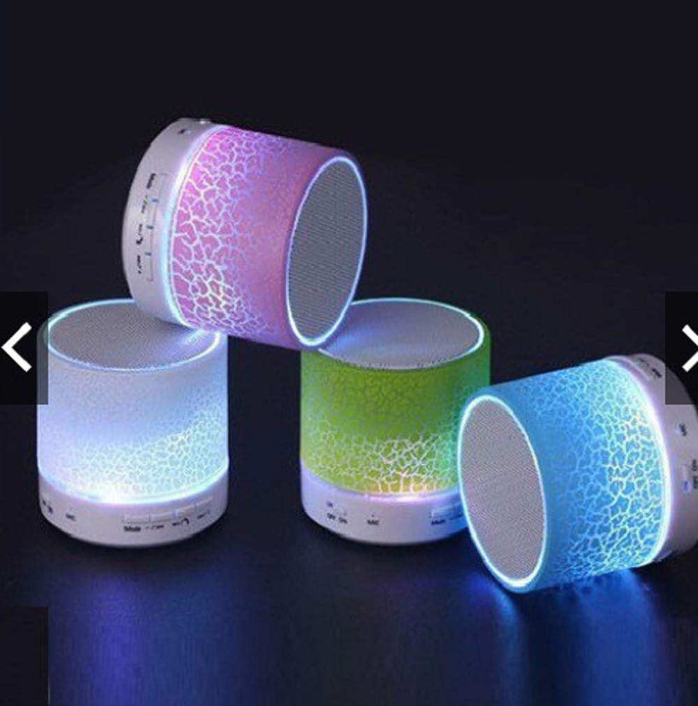 Loa Bluetooth Mini, Đèn LED Đổi Màu