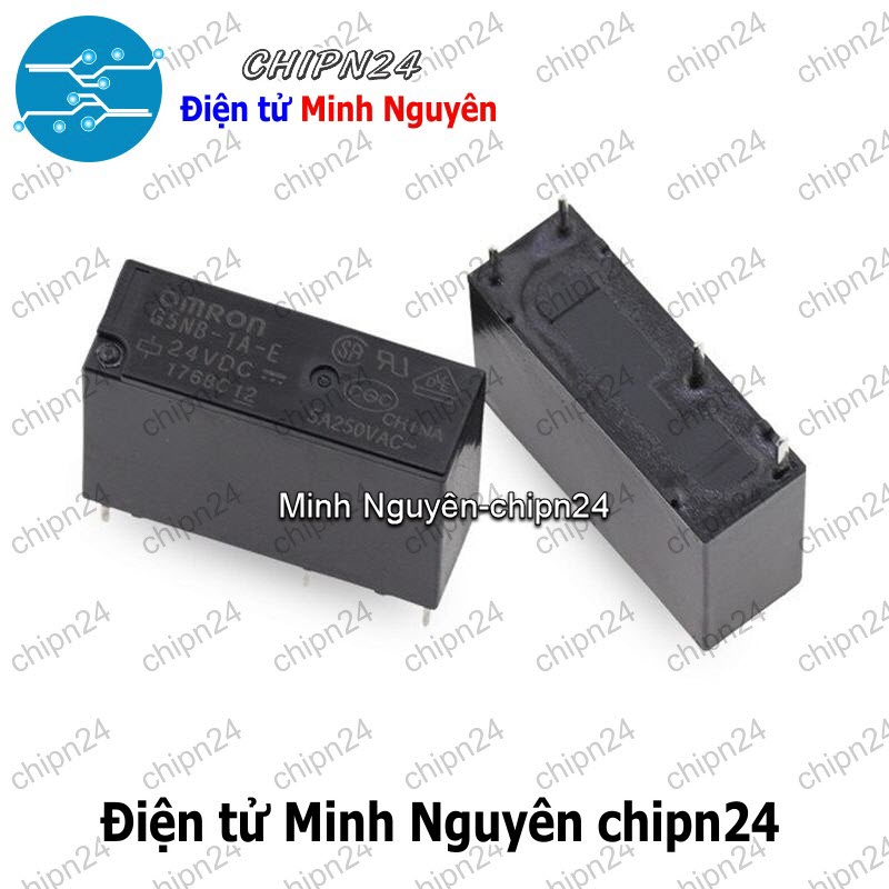 [1 con] (F202) Relay Omron G5NB-1A-E- (5VDC 12VDC 24VDC) 5A - [Chọn Loại] - HHH.00077