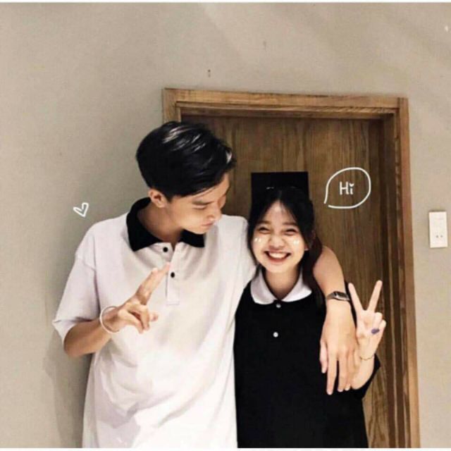 Áo polo trơn lé cổ cá tính HARI0920