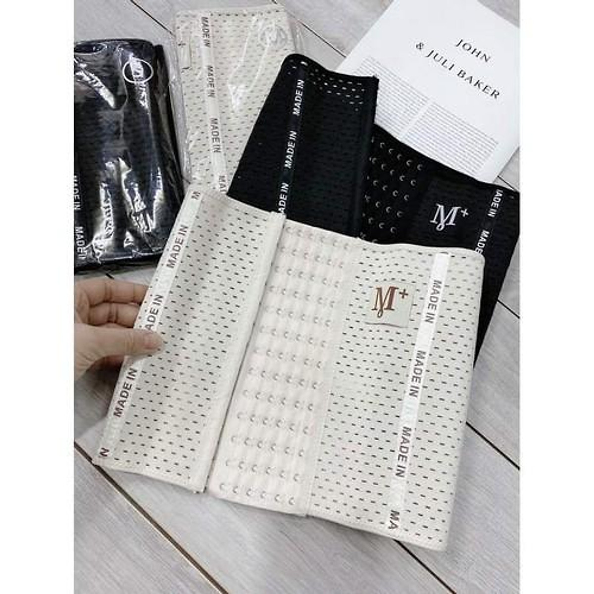 Đai nịt bụng tan mỡ thông hơi thoáng mát m+
