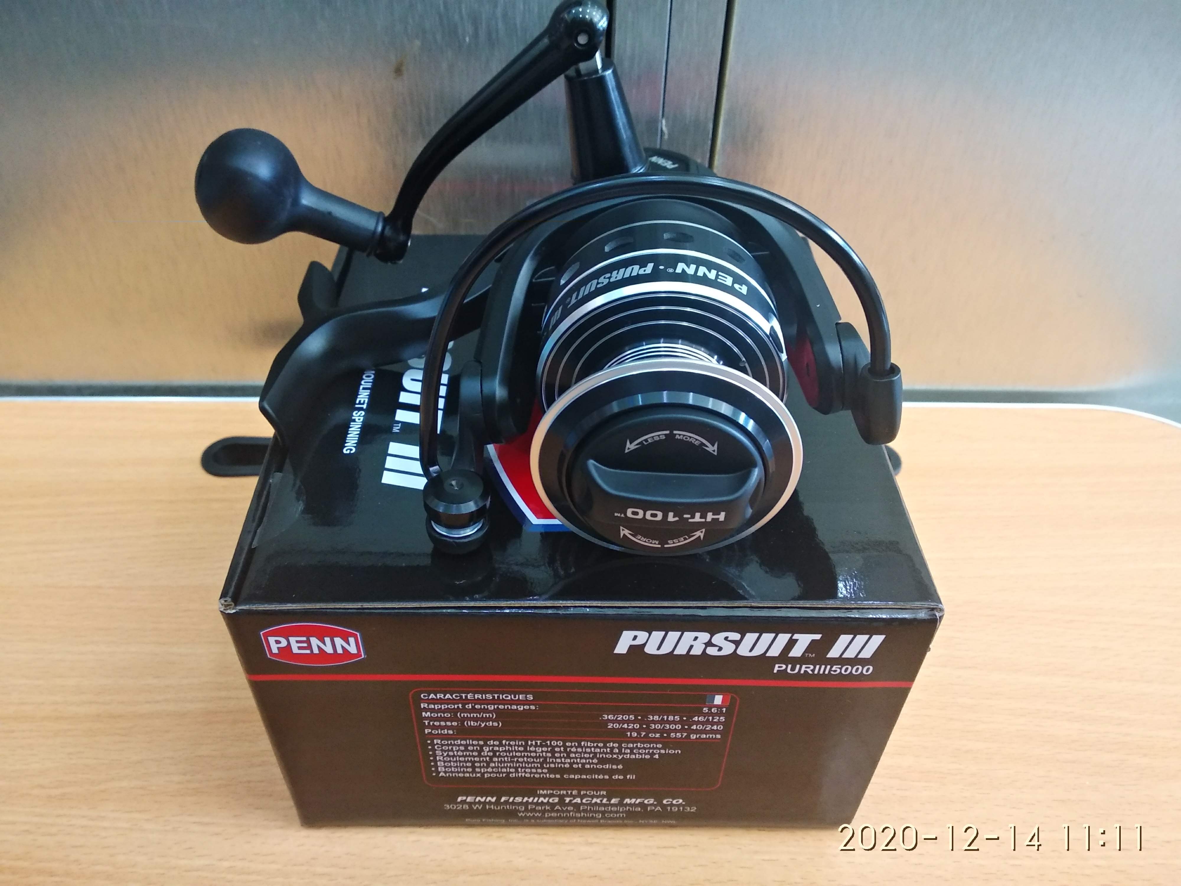 Máy Câu Cá Penn Persuit III PURIII5000 - Máy Đứng