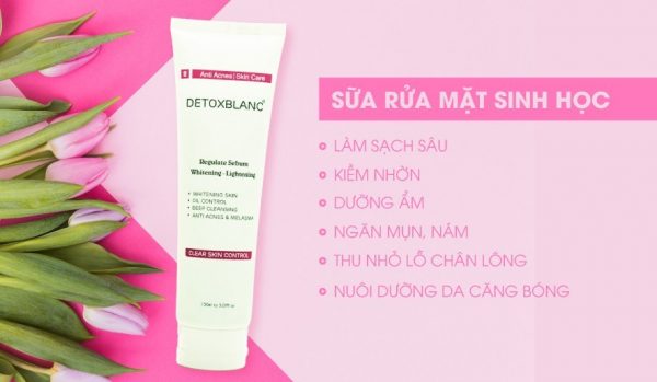 SỮA RỬA MẶT DETOX BLANC new 2020