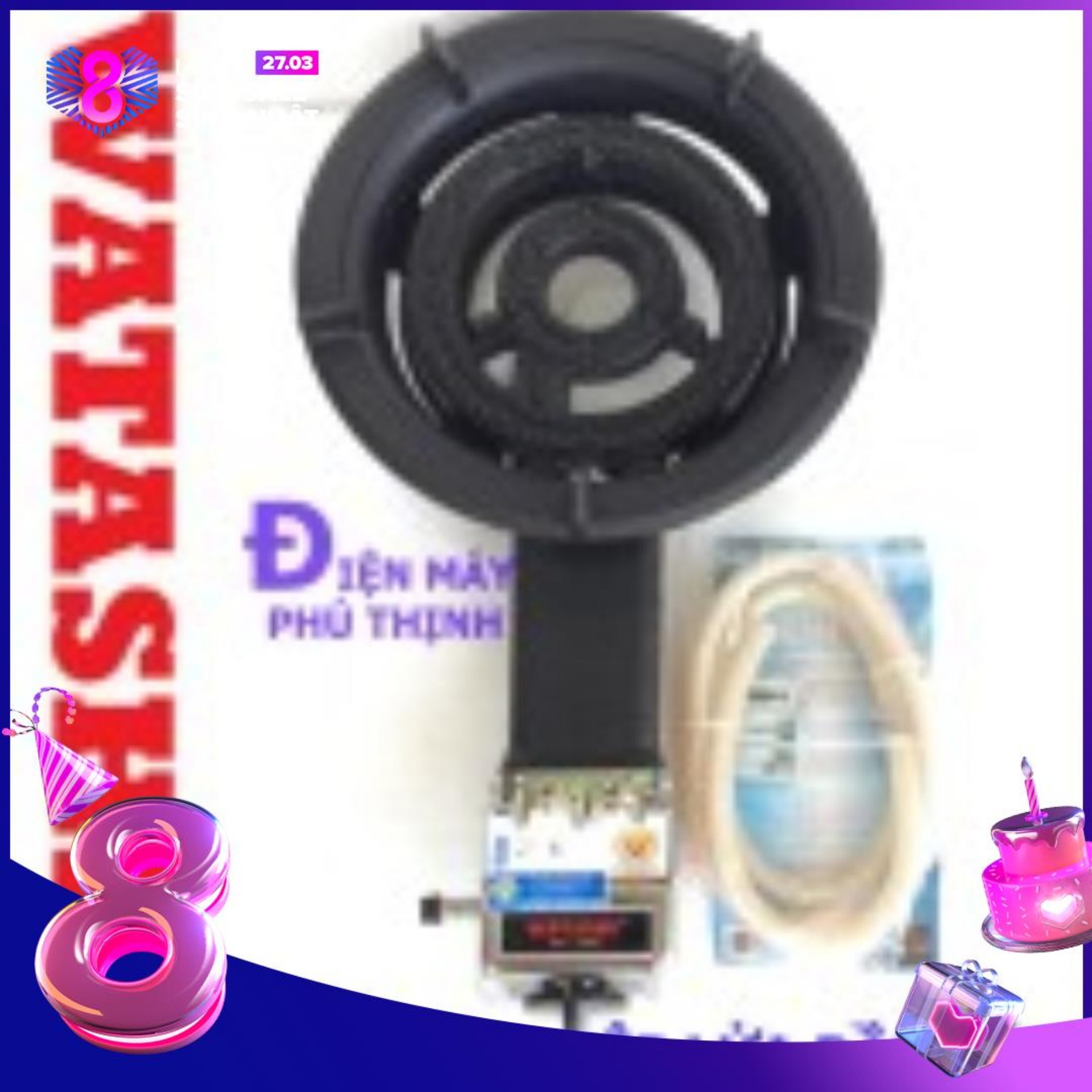 Bếp gas công nghệp Bếp công nghiệp lửa đầm lớn WATASHI