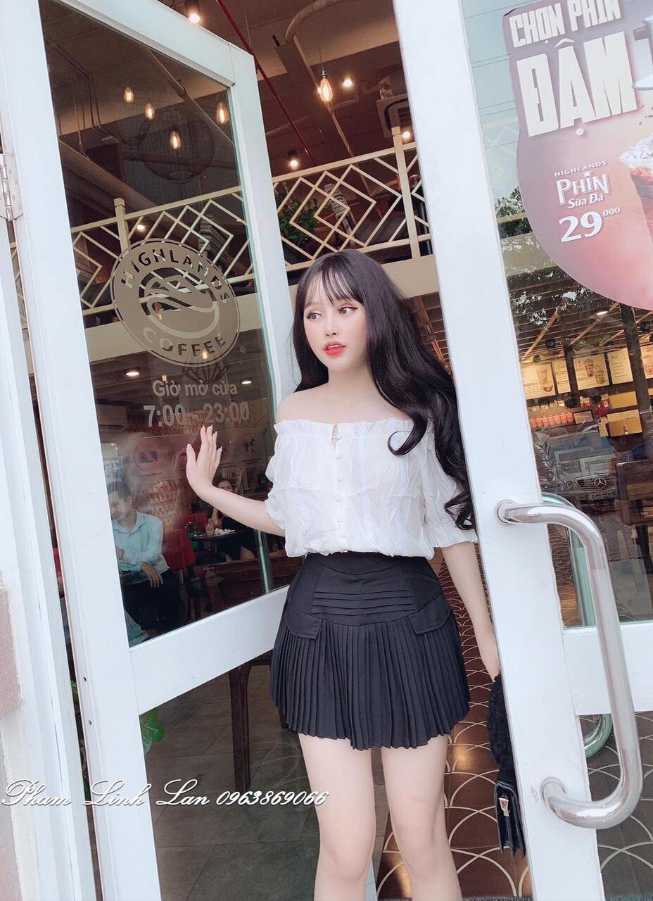 Chân váy giả váy 2 tầng
