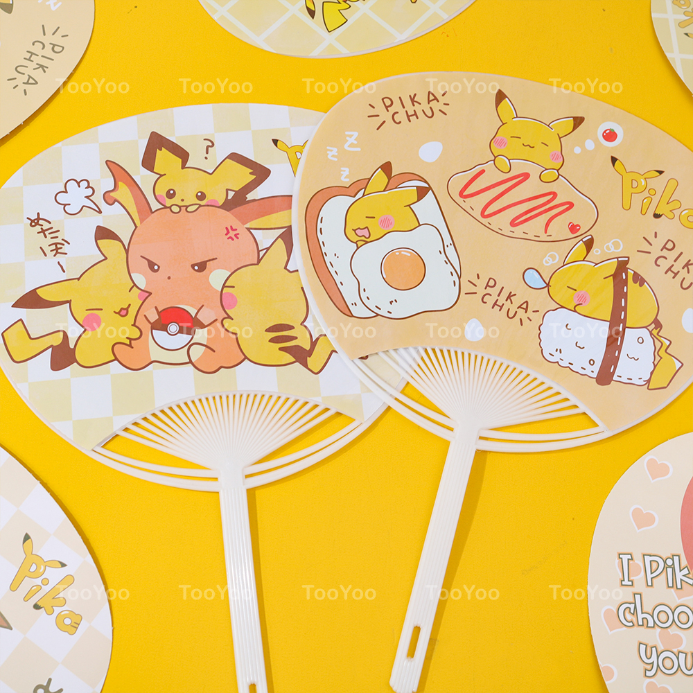 Quạt cầm tay Pikachu dễ thương cute PK0116