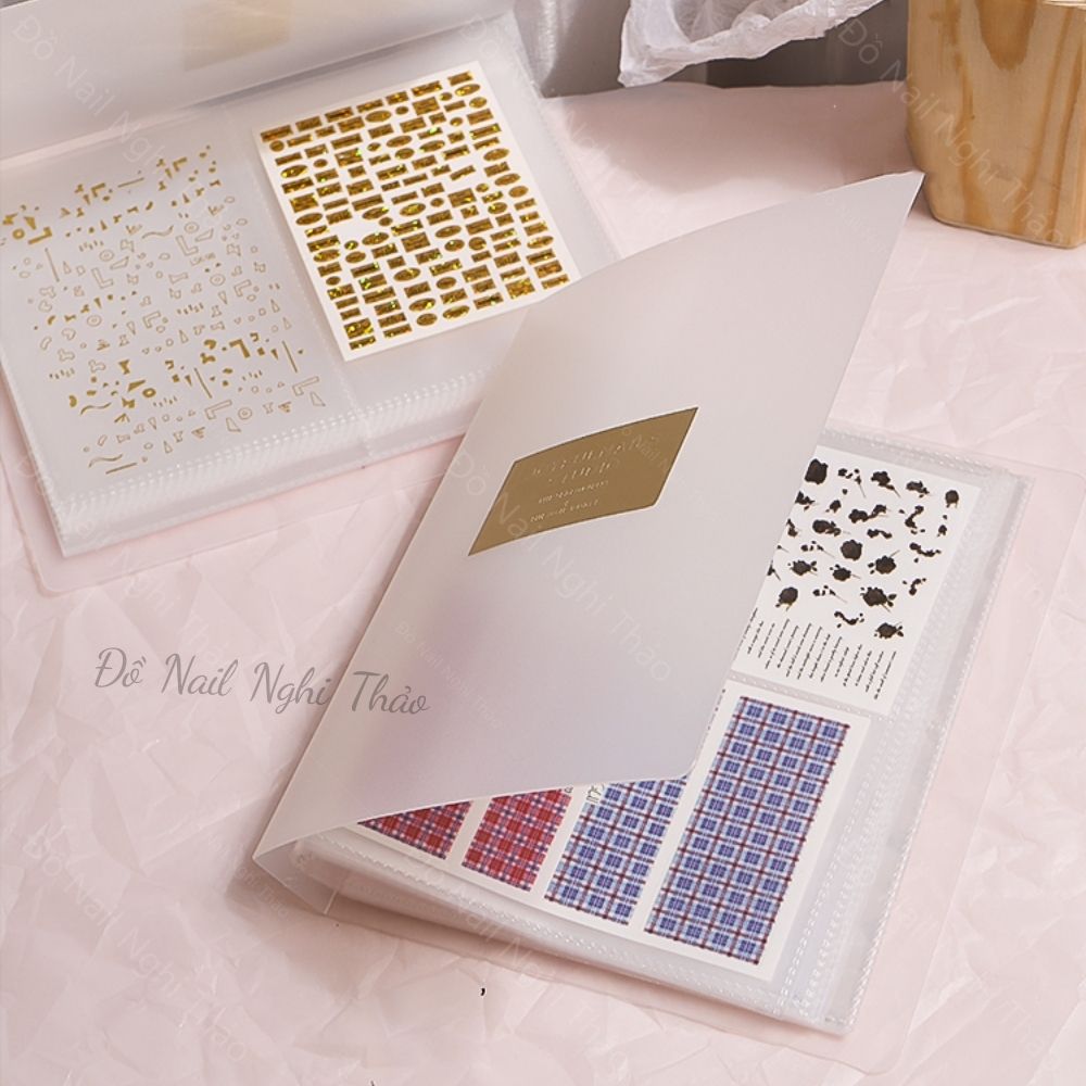 Sổ đựng sticker nail