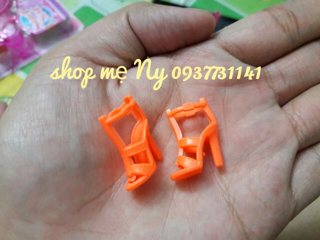 [HCM]Combo 9 đôi giày cho búp bê BB hoặc búp bê 30cm