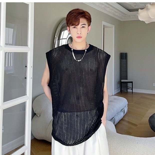 Áo TANK TOP Lưới unisex