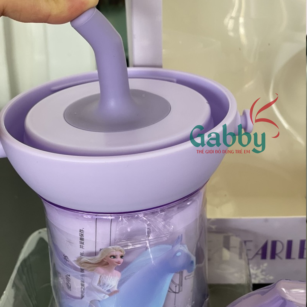 BÌNH NƯỚC DISNEY ELSA ICE CREAM 440ML - GABBY STORE