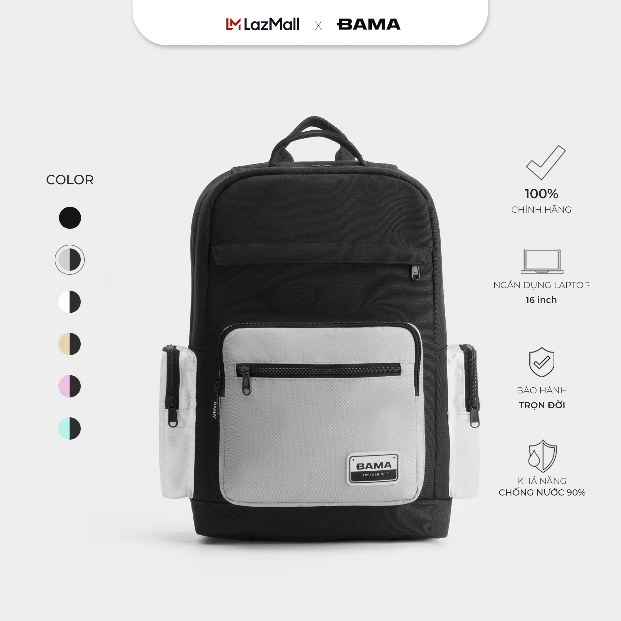 Balo BAMA Casual Backpack