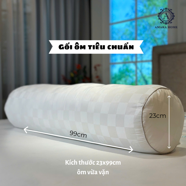 BST Ruột Gối Ôm Microgel Caro AMARA - Siêu Mềm Êm, Đàn Hồi Tốt, Nhiều Kích Thước, Giúp Ngủ Ngon