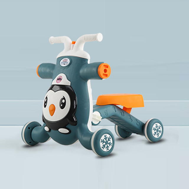 Xe tập đi đa năng 3 trong 1 (xe tập đi , chòi chân, Scooter)