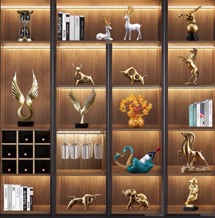 Tượng đôi cánh thiên thần, vật phẩm trang trí, decor
