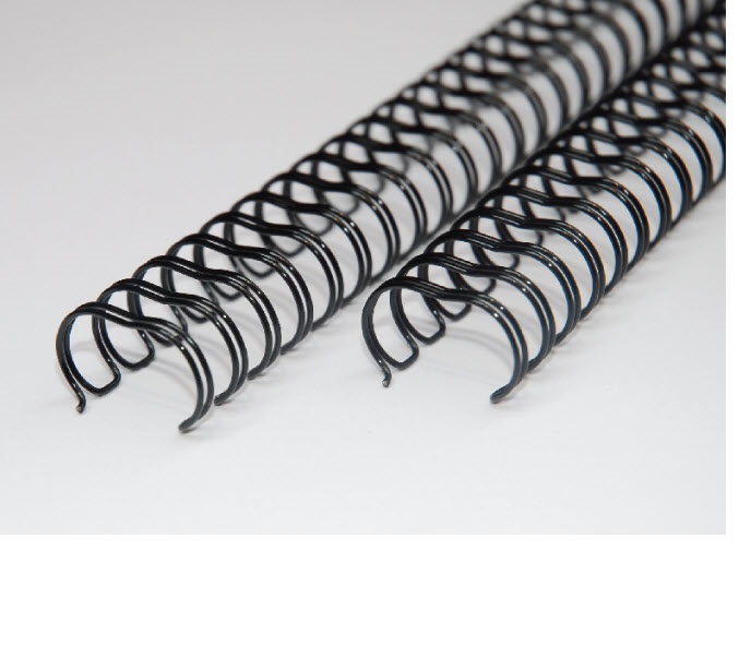 Lò xo kẽm đóng sách 9.5mm màu đen