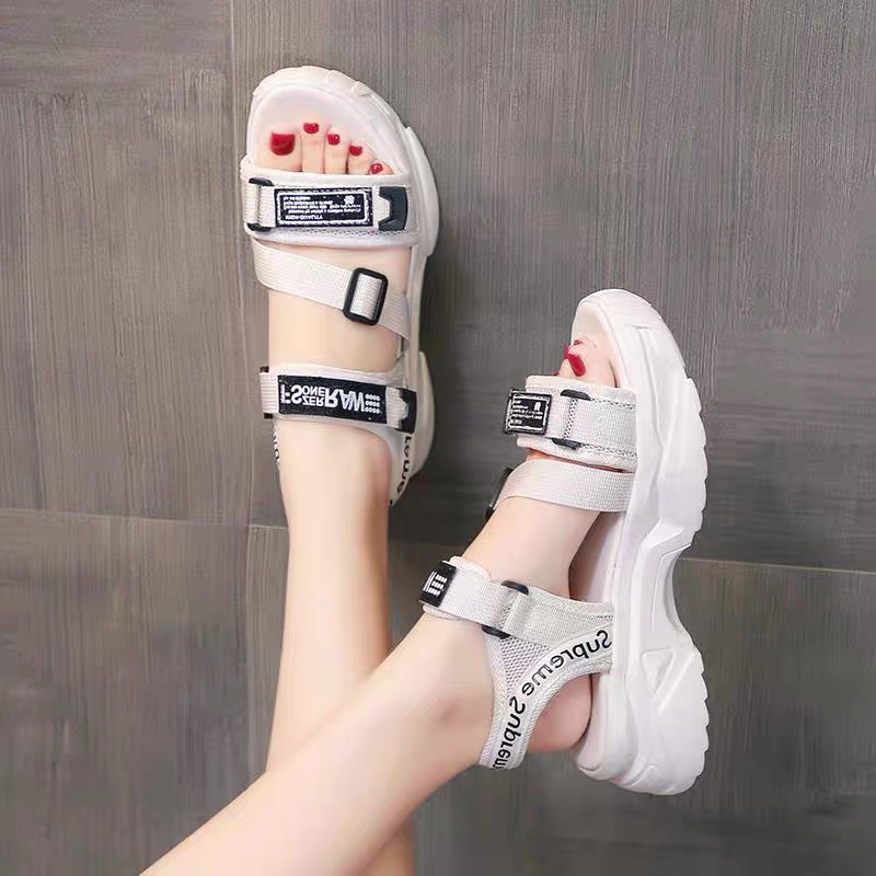 (S115) Sandal nữ đế 5 phân quai Superme Superme