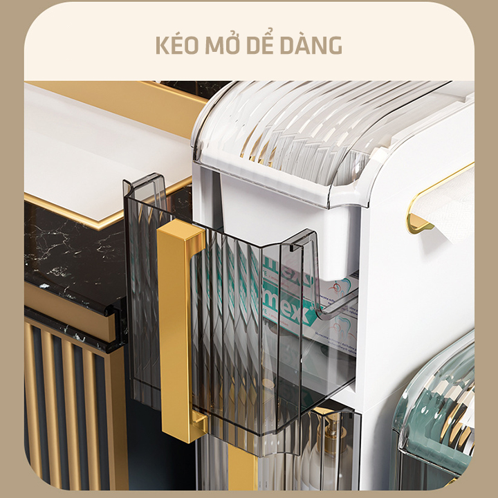 Tủ đựng đồ phòng tắm đa năng 4 tầng