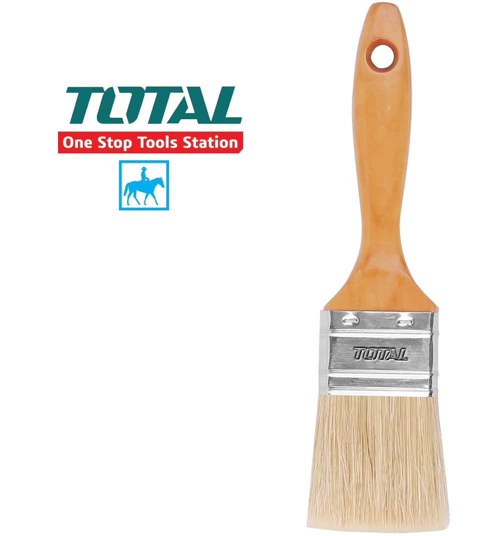 Cọ sơn cán gỗ 2inch 50mm paint brush TOTAL tht84022